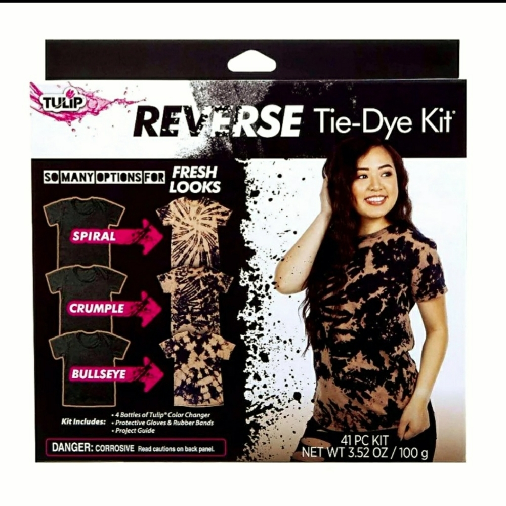 Tulip Reverse Tie Dye Kit, 41 Pieces Party kit